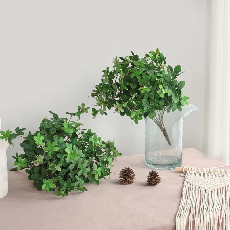 Artificial green plant hanging bell decorative bouquet for party