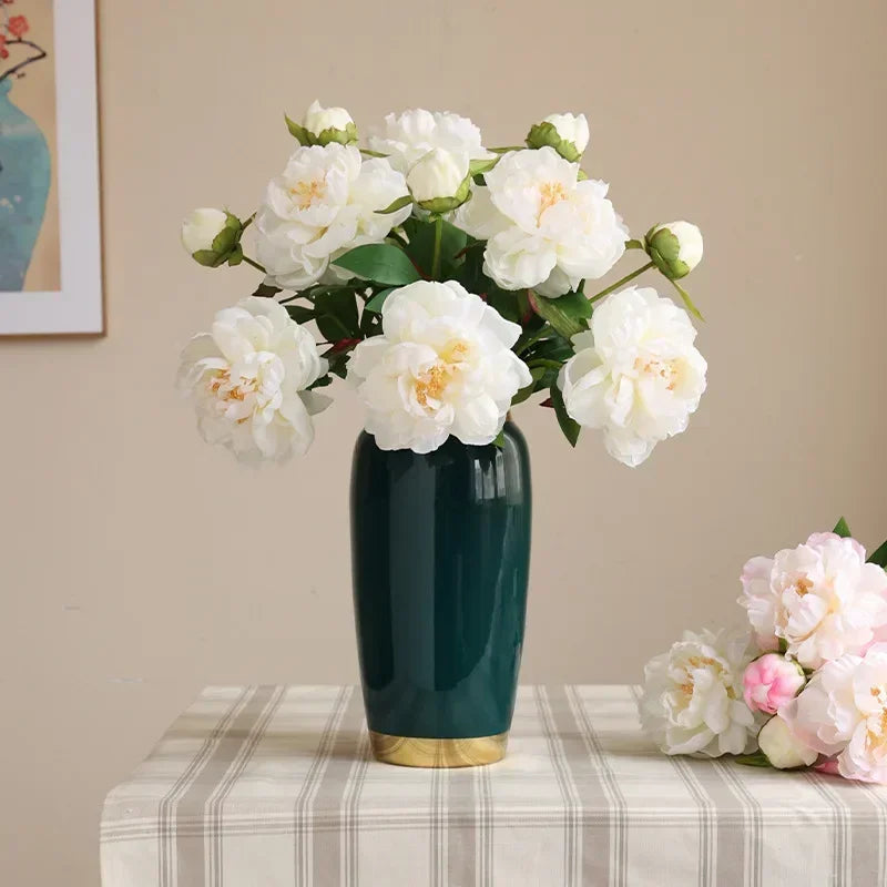 Artificial silk flowers for coffee decoration and restaurant - view 4