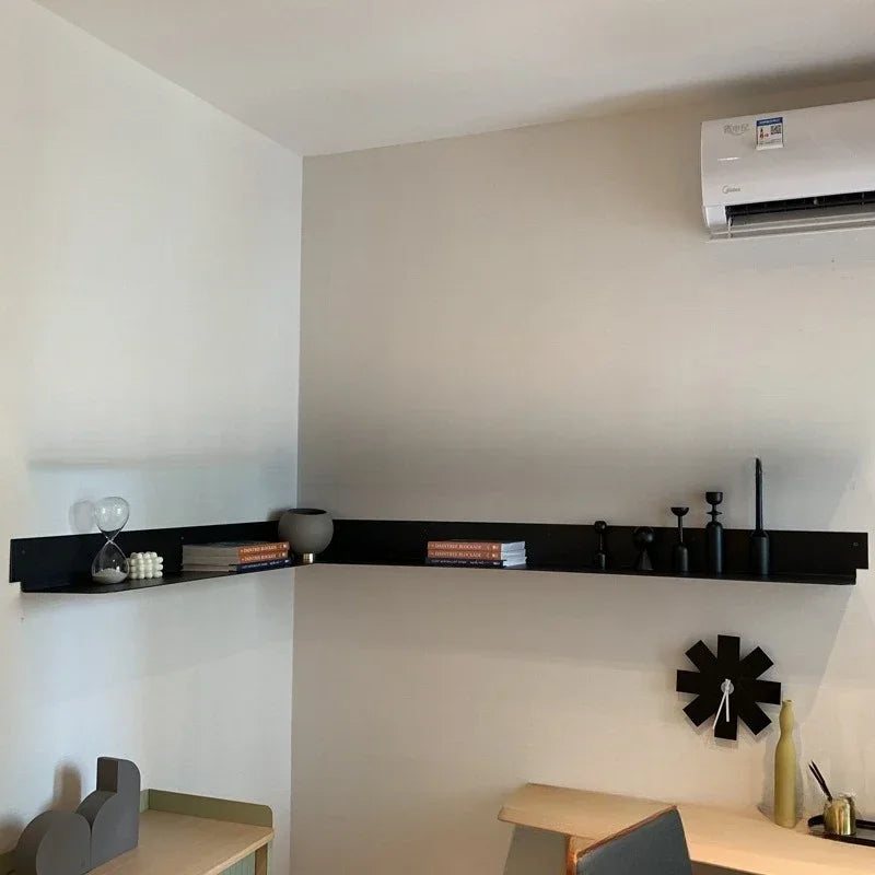 Wall storage supports in metal for creative decoration - Left and Right 30CM