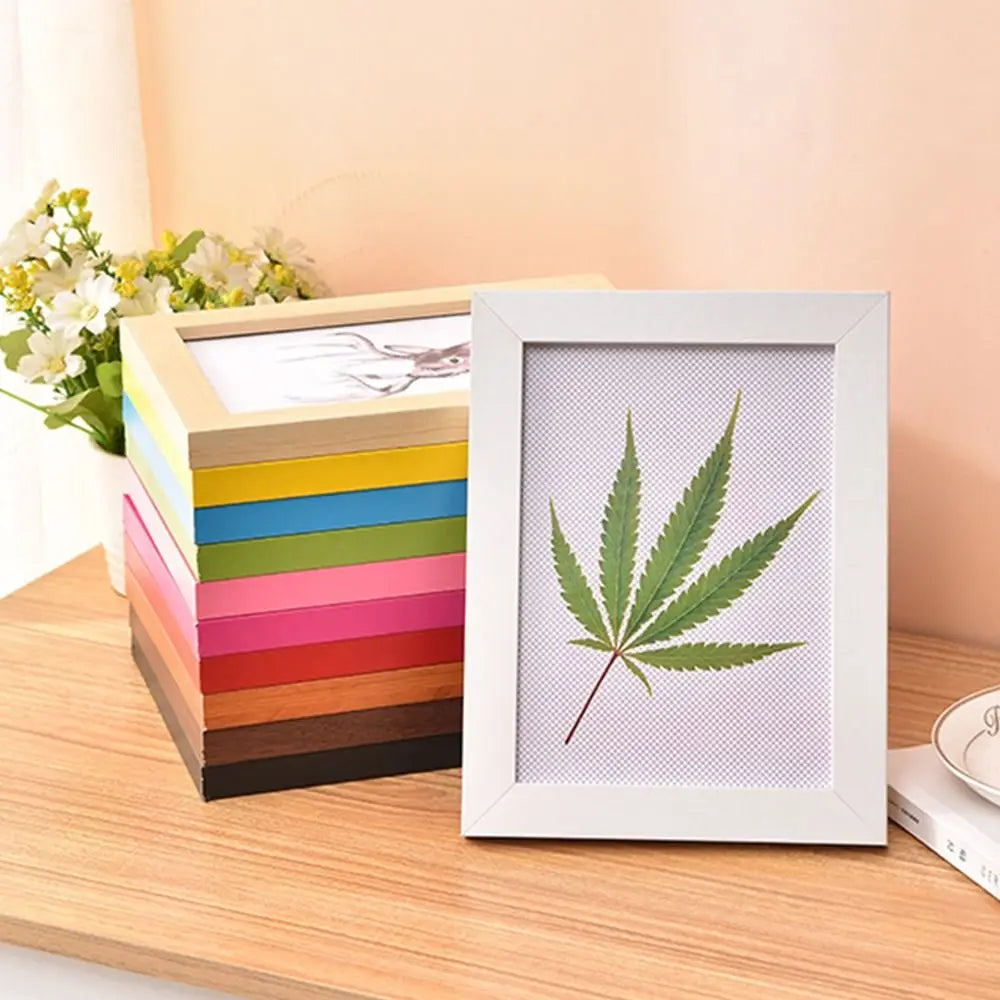 Colorful handcrafted photo frame for DIY decoration and display - view 4