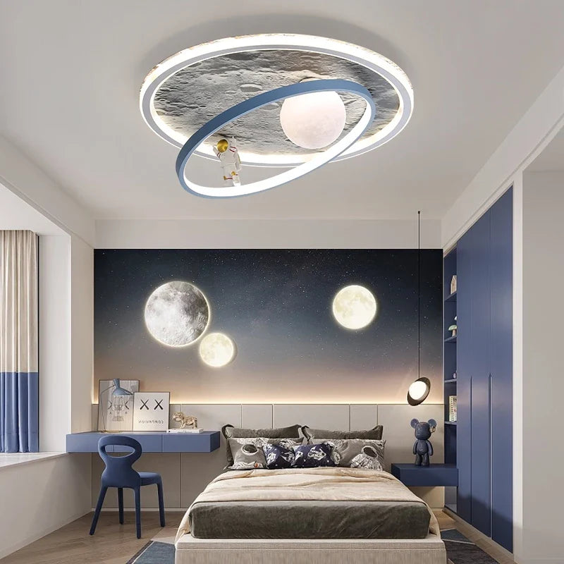 Round led ceiling for modern interior lighting - view 5