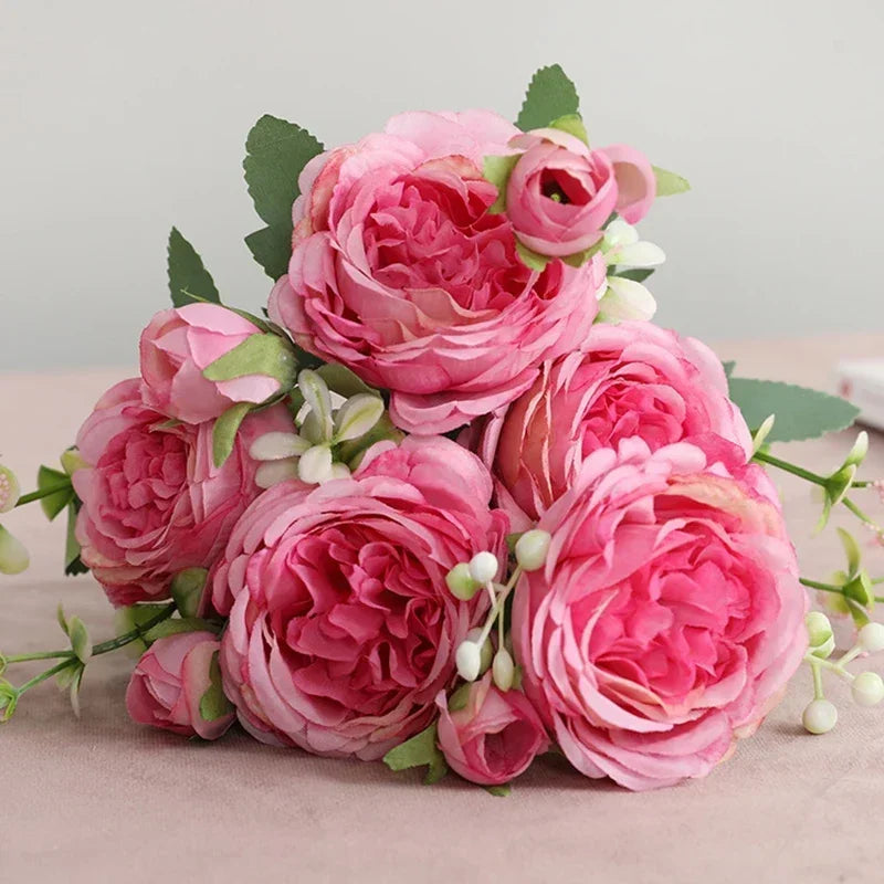 Small bouquet of artificial flowers for spring and festive decorations - 18
