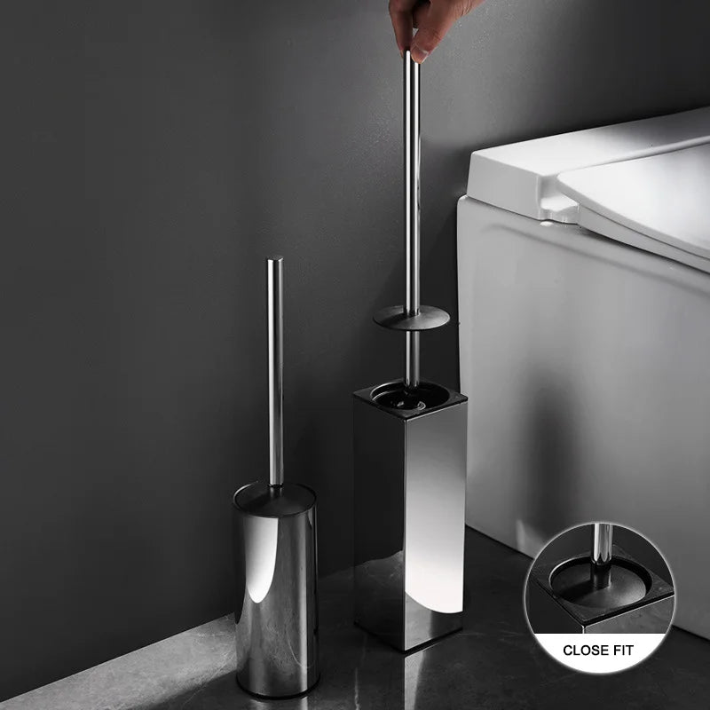 Durable and elegant bathroom brush holder set for bathroom - view 5