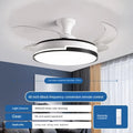 Modern invisible led fan for elegant interior decoration - 48CM-Black
