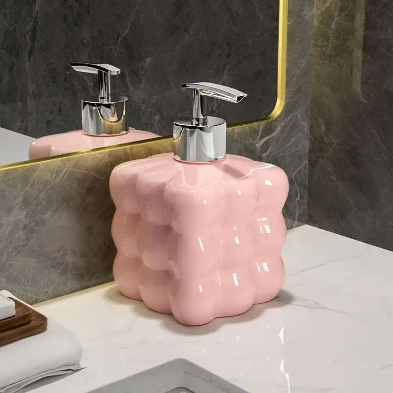 Modern emulsion bottle for decorative soap dispenser - view 2