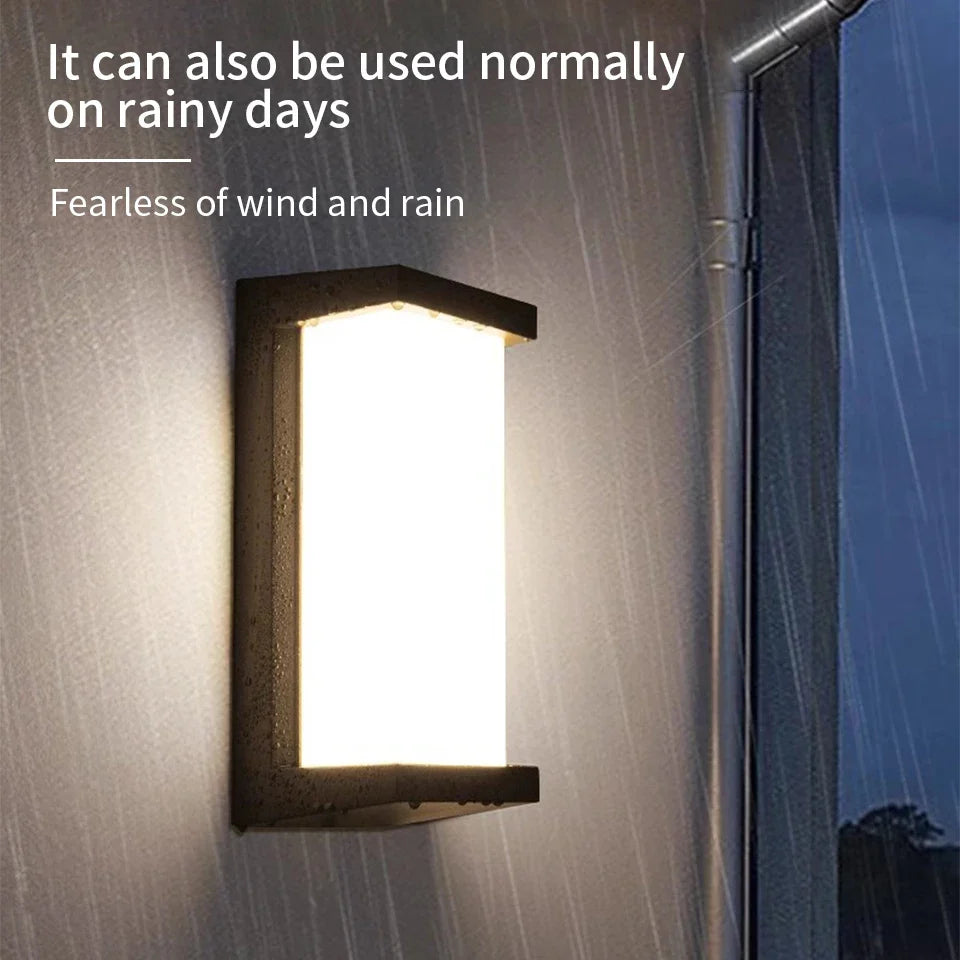 Outdoor led wall sconce with automatic motion sensor - view 5