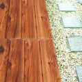 Wood-Look Interlocking Deck Tile Slats for Terrace - view 2
