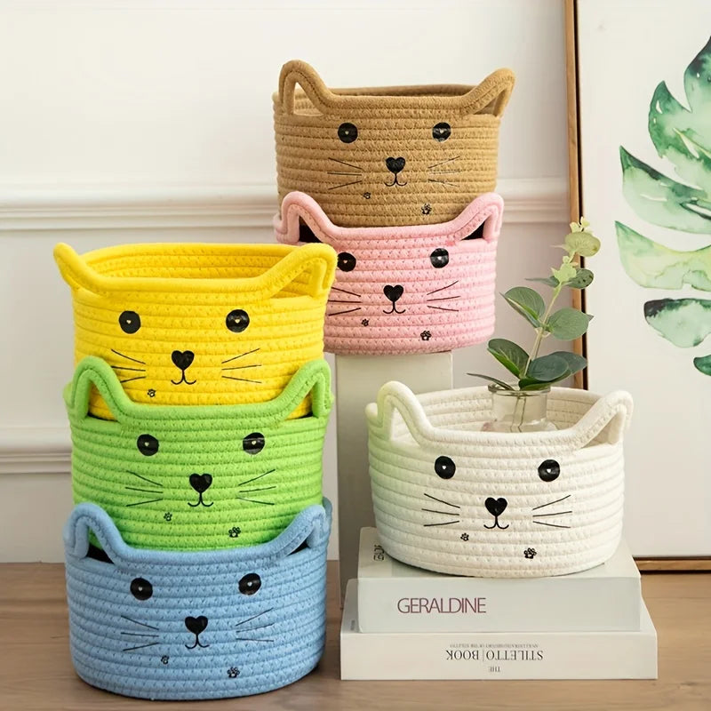 Cute storage basket for pet toys - view 2