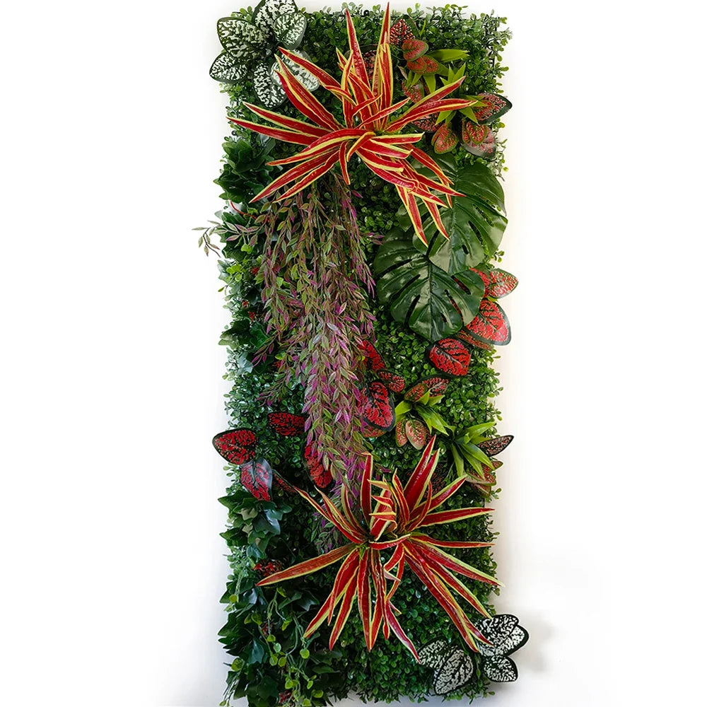 Artificial wall decoration grass chlorophytum for garden and events - Style3