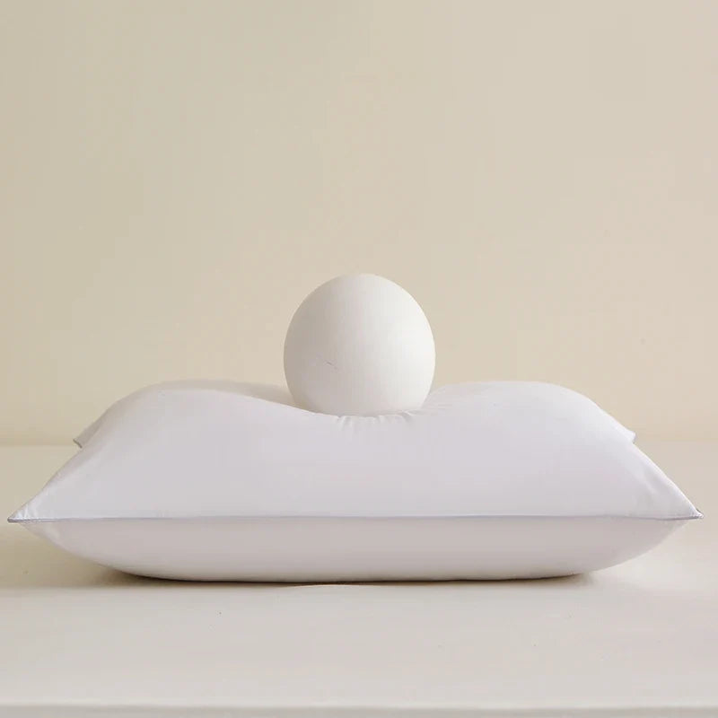 1 piece pillow,8 sizes, 100% cotton, white goose feather bed soft pillow
