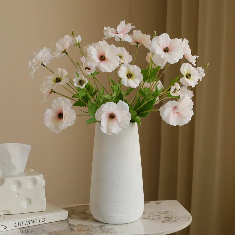Butterfly peony silk flower decoration wedding floral arrangement