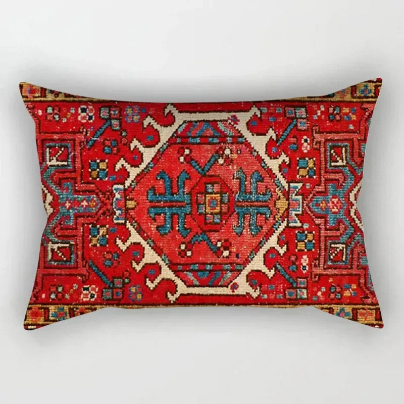 Minimalist Vintage Mandala Throw Pillow Cover
