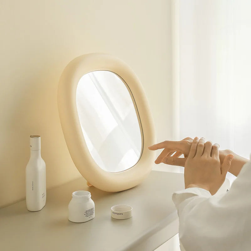 Decorative mirrors on the stand for office and makeup - view 2