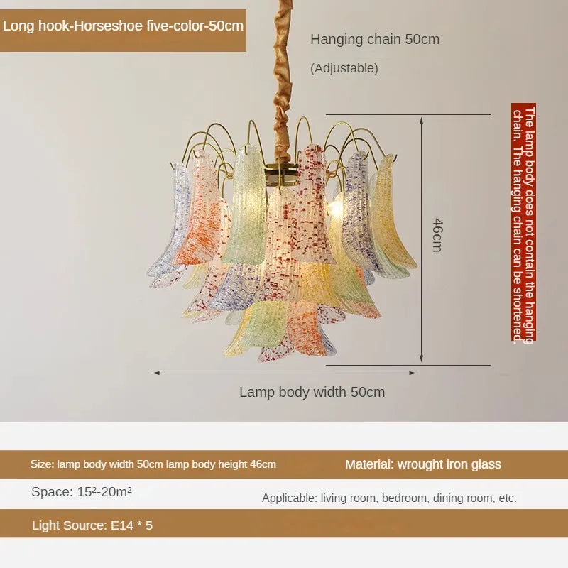 Retro luxury crystal chandelier for elegant interior - F / Warm White