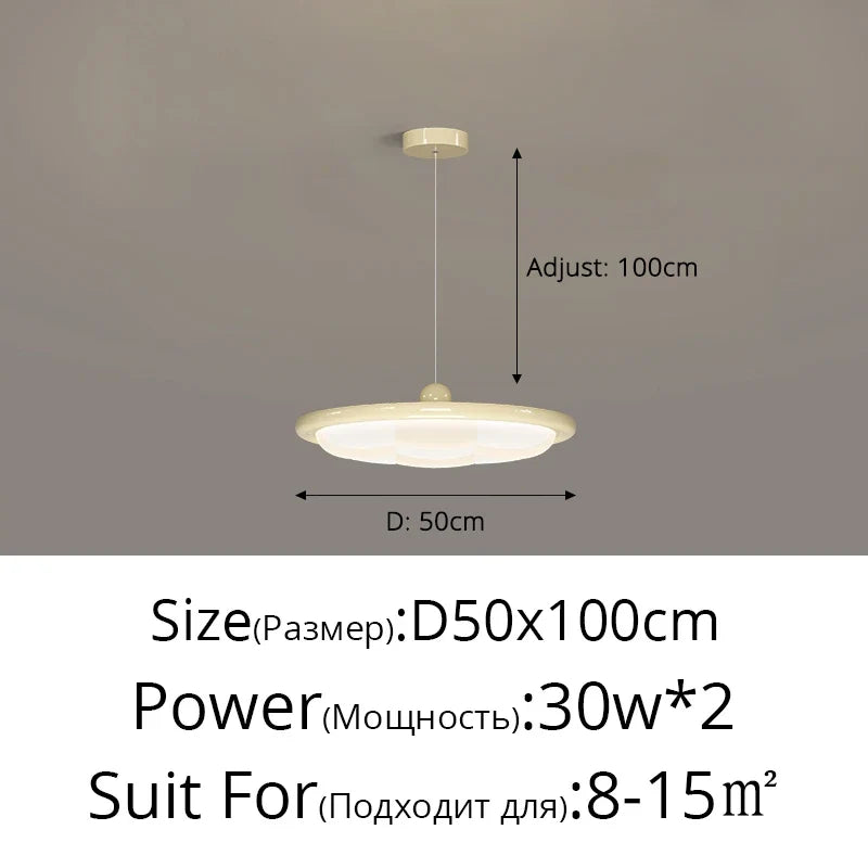LED design ceiling for lighting and interior decoration - D Yellow / Gradation infinie