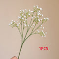 Artificial baby's breath flowers for wedding and festive events - White / 1 Piece