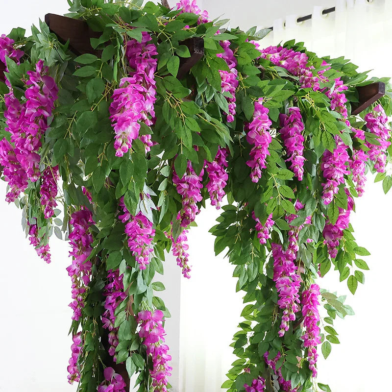 Artificial flower garland for wedding decoration - view 3