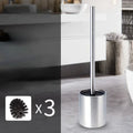 Stainless steel brush set with creative long handle - Toilet Brush Set