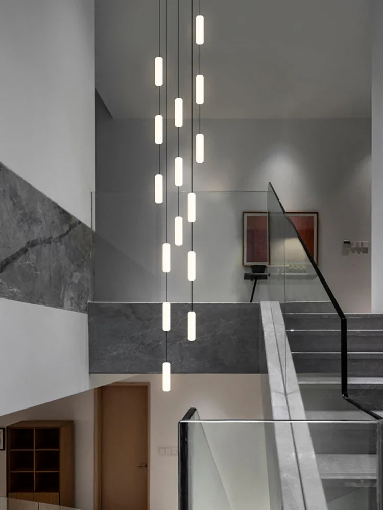 Modern led chandelier for elegant hanging lighting - view 5