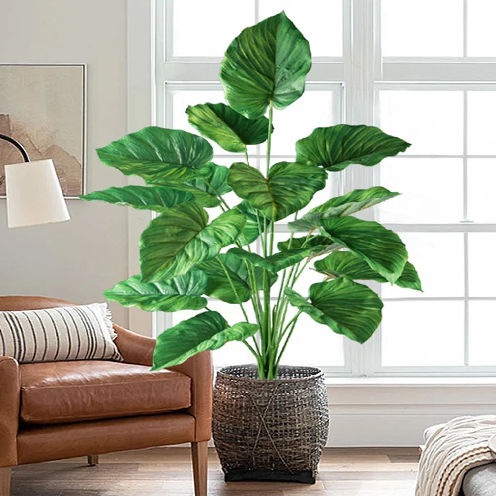 Artificial Monstera Plant, 47 to 75 cm, Multiple Leaves
