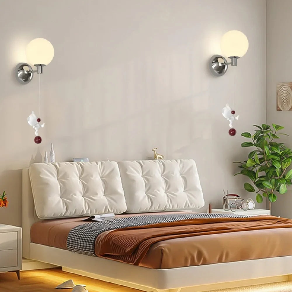 Wall sconce in metal for interior decoration - view 4