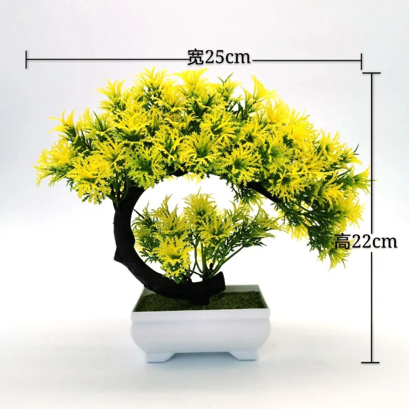 Artificial bonsai decorative plants for office and home - view 3