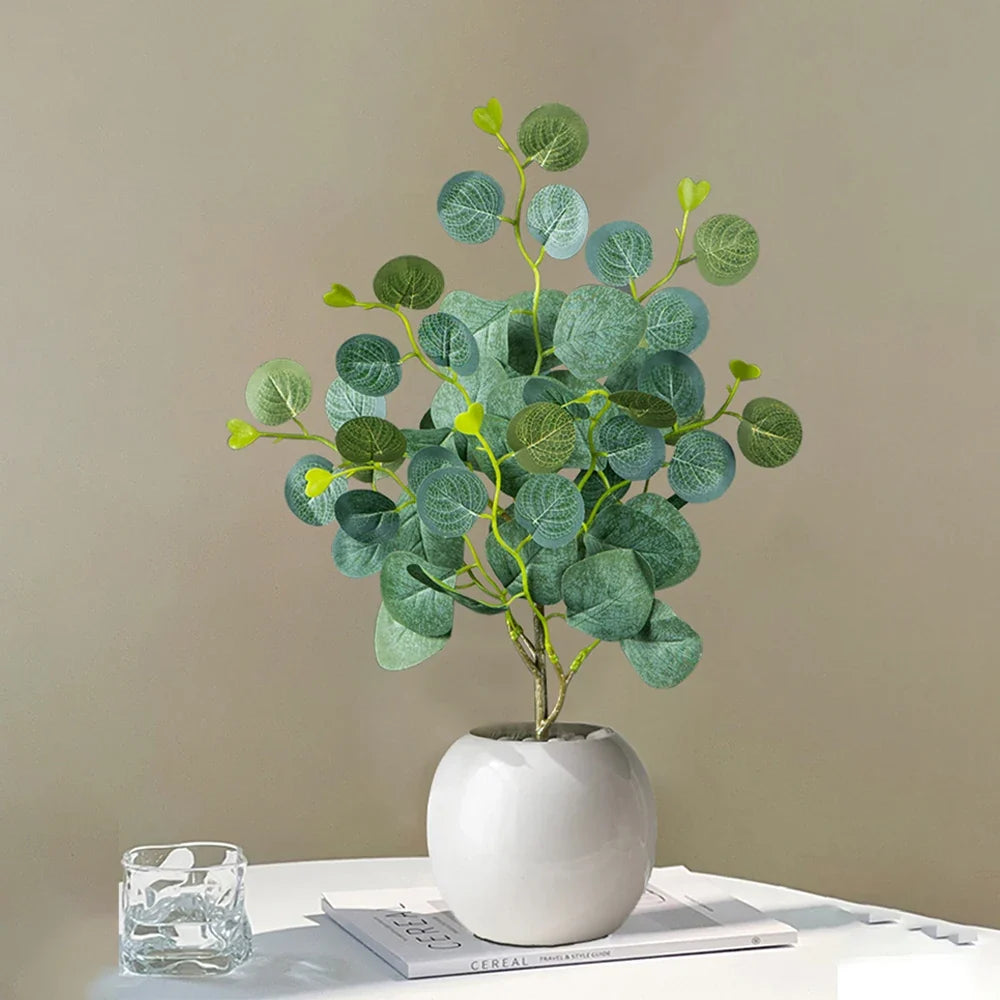 Artificial eucalyptus plants for interior and exterior decoration - view 2