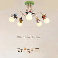 Modern pendant light in the shape of a balloon for children