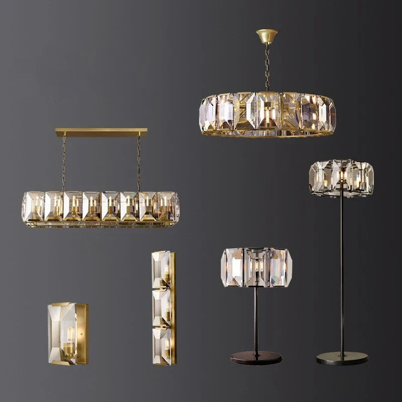 Vintage Crystal Dimmable LED Floor Lamp for Interiors - view 8