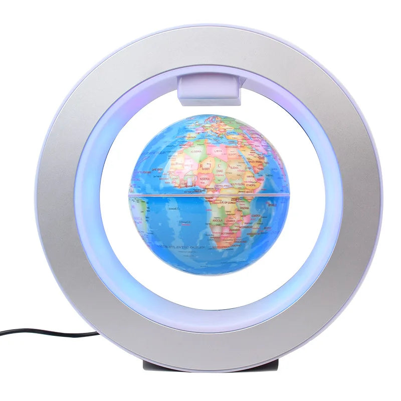 Magnetic invitation globe decoration living room black technology new high-end decorative gifts with hand gifts, - English version 2