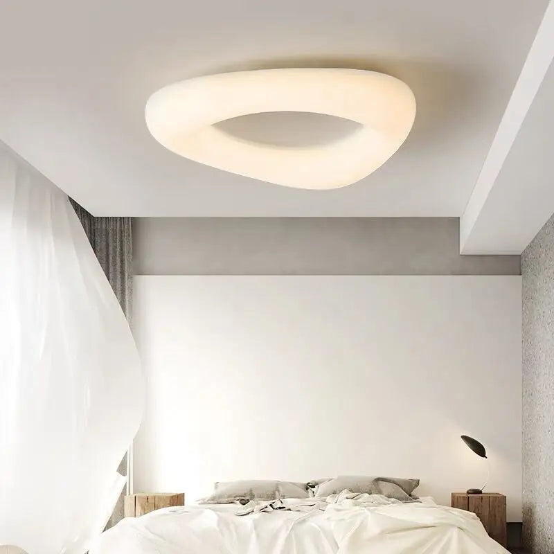 Modern led ceiling lamp in the shape of clouds with remote control - view 4