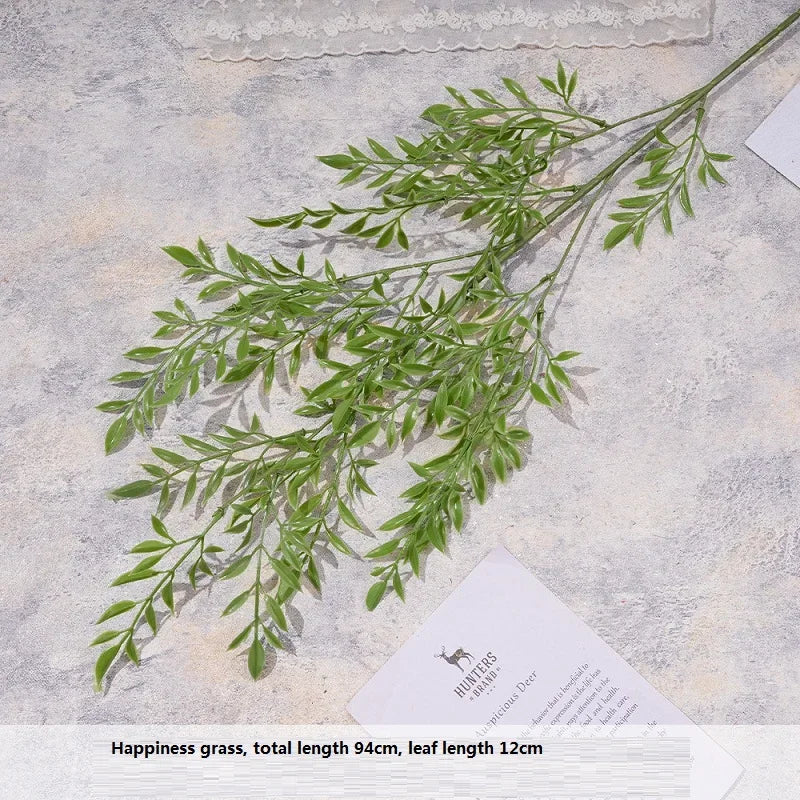 Plastic decoration of aquatic plants for wedding and events - Herbe heureuse