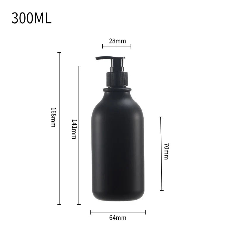 Refillable pump bottle for shampoo and shower gel - S12 300ML