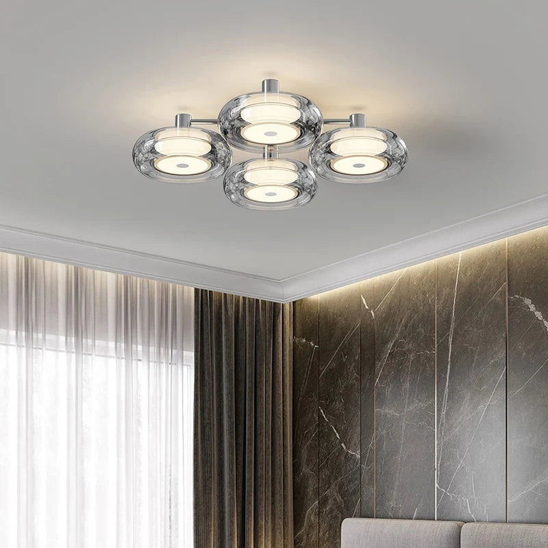 Italian ceiling lamp design modern interior lighting minimalist luxury - view 5