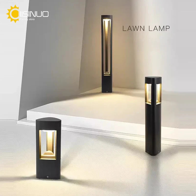 Aluminum Outdoor Path Light with Screw or Floor Mount - view 5