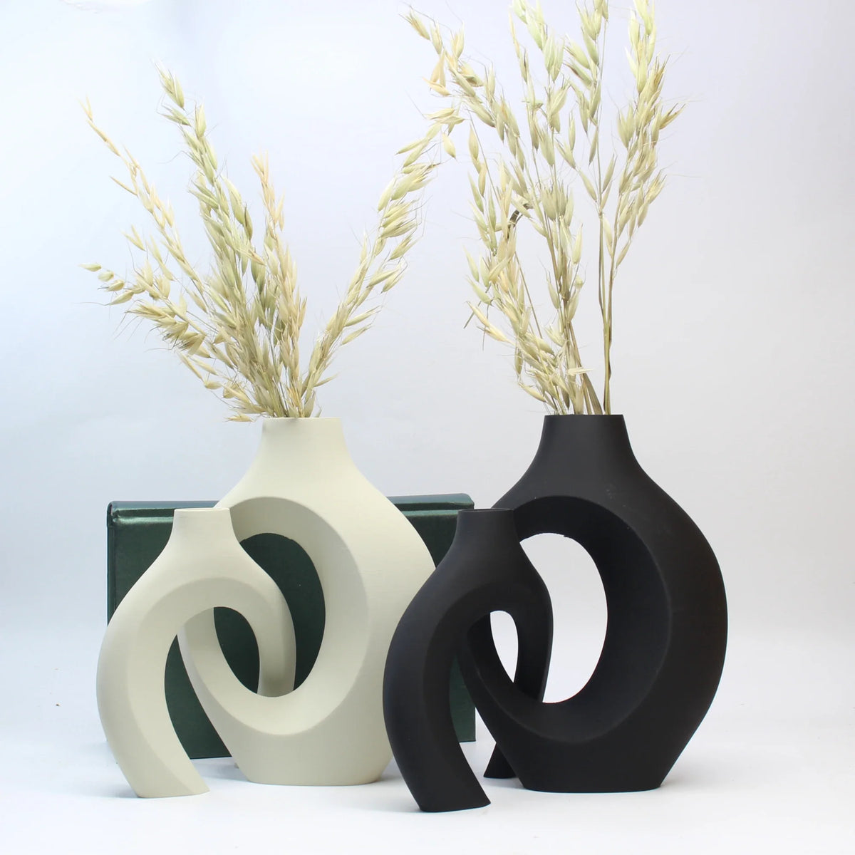 A Set of Hugging Vase Ornaments, Home Decoration Ornaments Vase, Dry Vase, Office, Entry Cabinet Decorative Vase