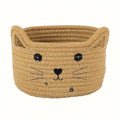 Cute storage basket for pet toys - Coffee Color