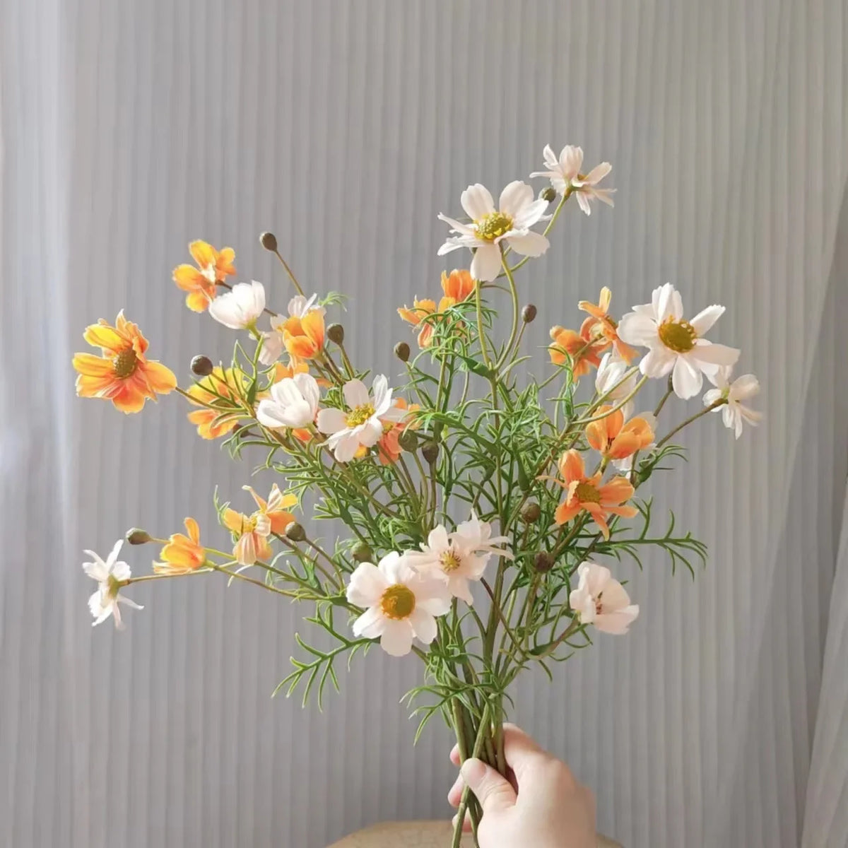 Realistic artificial daisy flowers for decoration and DIY - view 2