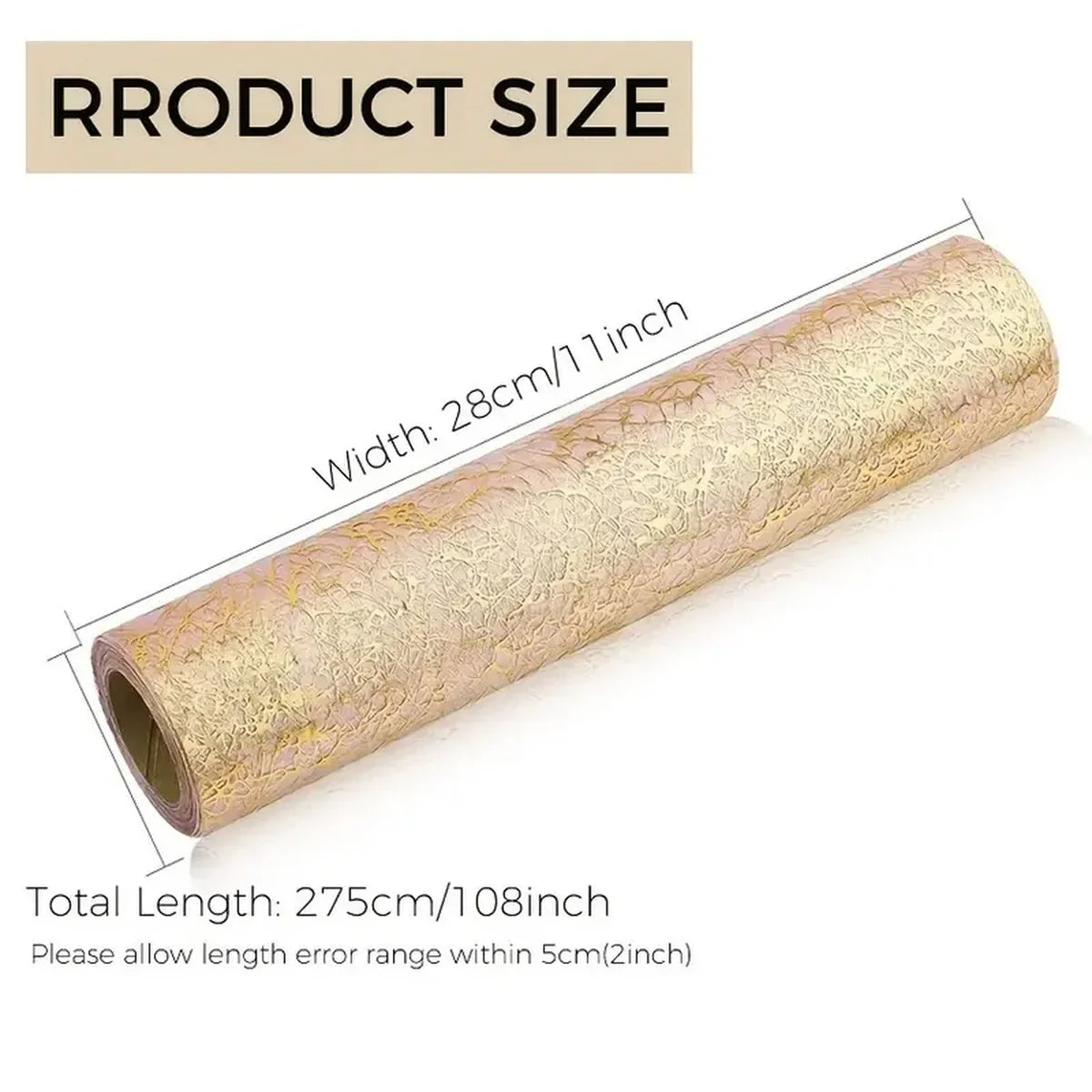 Pink gold table runner glitter metallised party - view 3