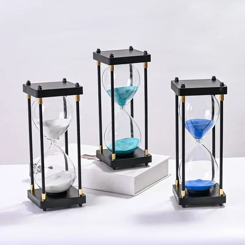 Decorative retro hourglass for office and luxury gift salon - view 10