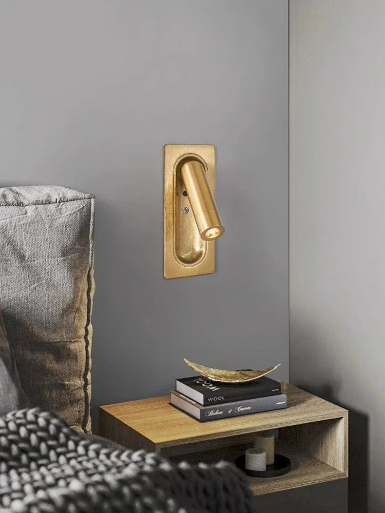 Targeted Rotary LED Reading Wall Sconce, Shade Series 19-40
