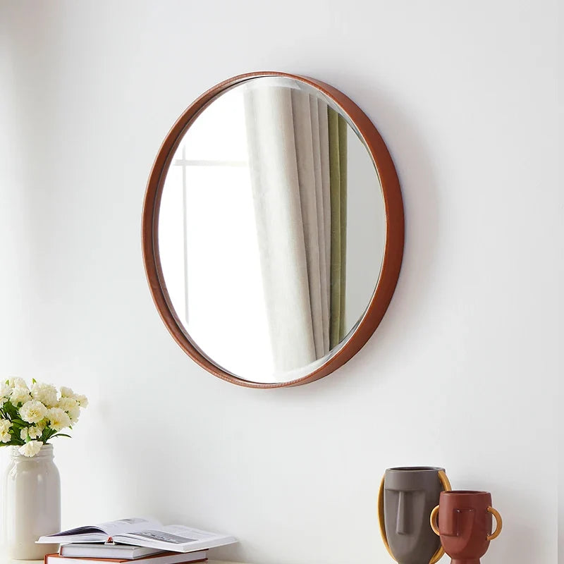 Decorative adhesive mirrors for bathroom and wall decoration