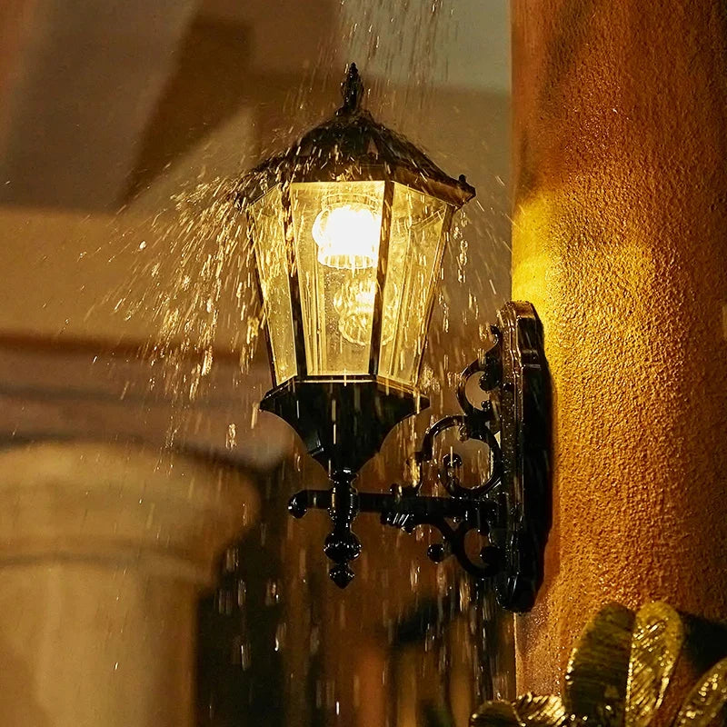 Outdoor solar lamp for garden lighting and walkway - view 7