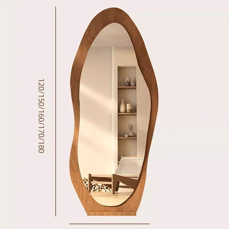 Decorative mirror standing for makeup and interior - view 6