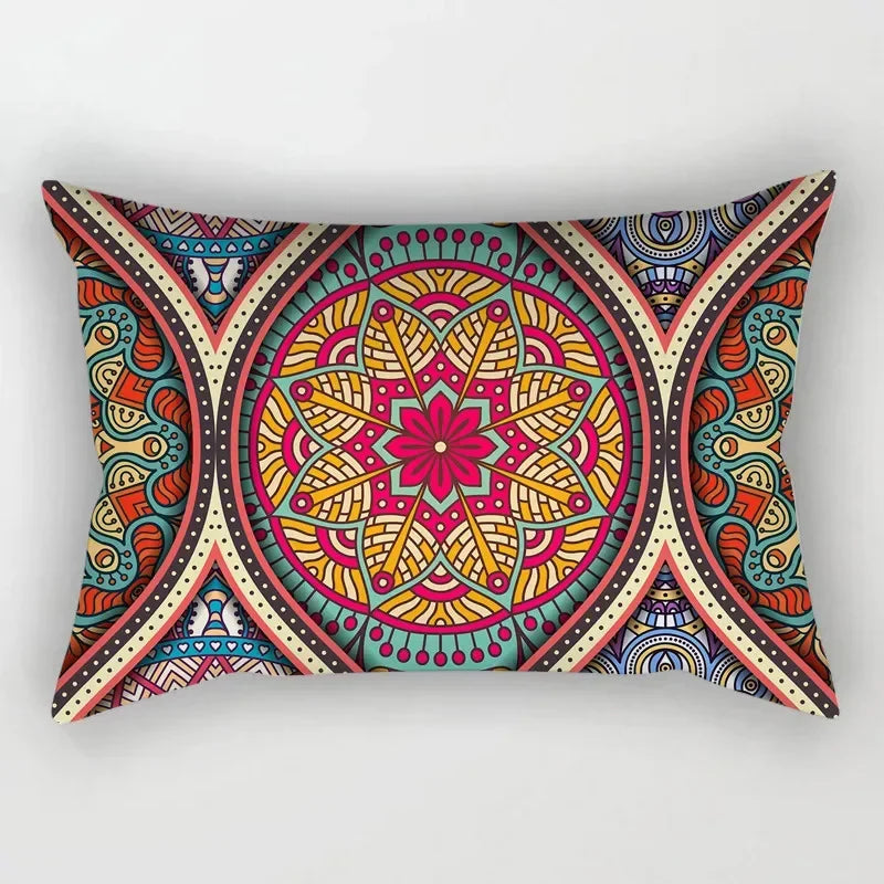 Refined Vintage Mandala Throw Pillow Cover