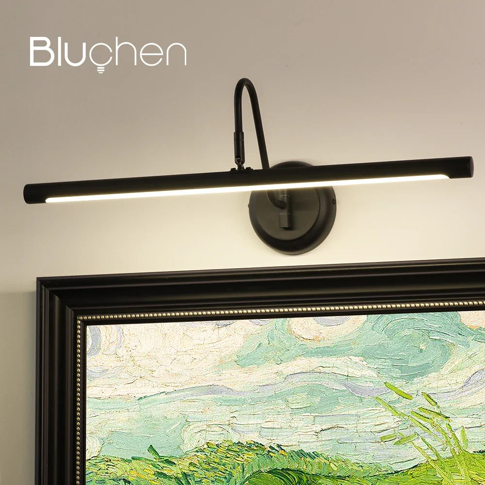 Modern led wall sconce for mirror interior - view 3