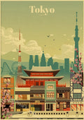 Vintage Architecture and Monuments Poster for Travel Lovers - 15 / A3 16.5 x 11.8 inches