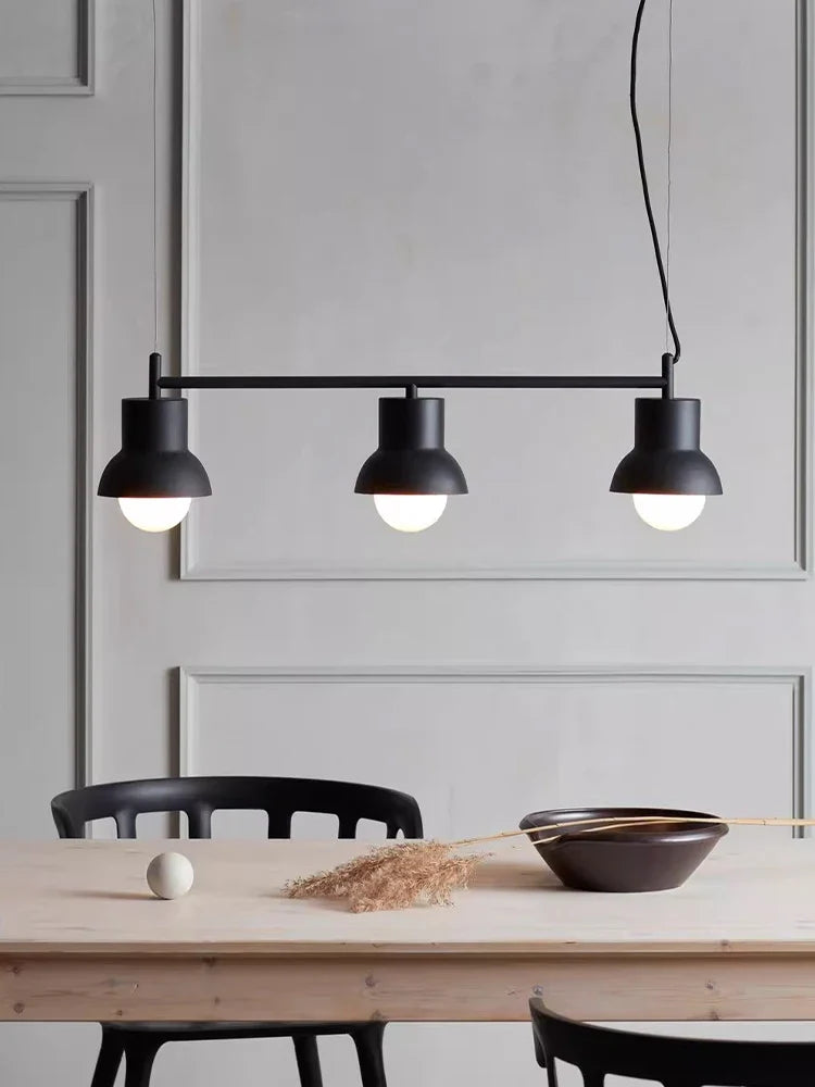 Modern Nordic chandelier minimalist three heads custom creative design