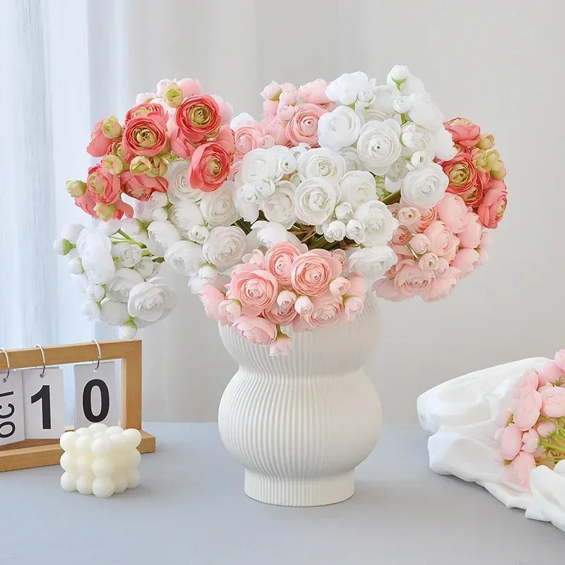 Bouquet of artificial rose wines for balcony decoration - view 3