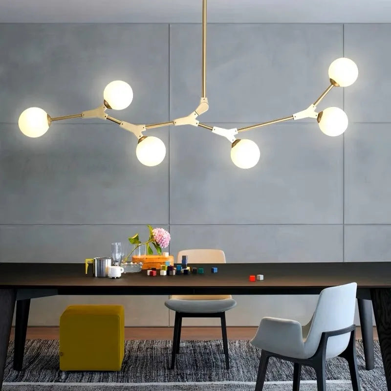 Modern pendant light interior lighting minimalist design dimmable decorative - view 3